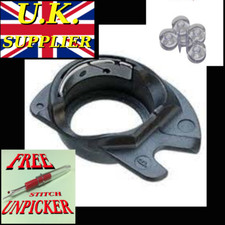 BOBBIN CASE, SINGER ,APOLLO TYPE + BOBBINS . FREE STITCH UNPICKER