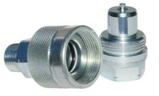 Hydraulic Jack Coupling 3/8" NPT - 720 Bar - Poppet Valve -  Eq: Enerpac C-604