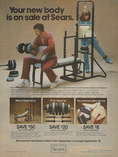1981 sears weight bench - sears, home