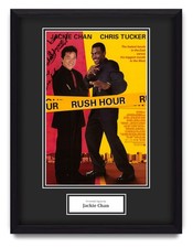 Jackie Chan Hand Signed 16x12