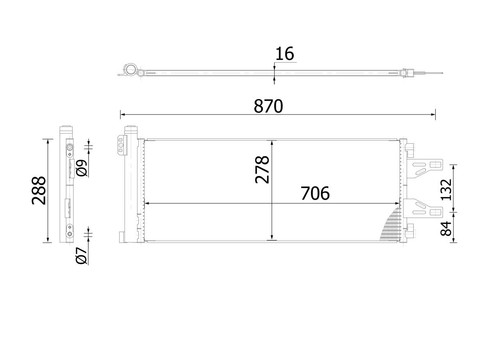 Mahle aircon condenser simple - mahle,