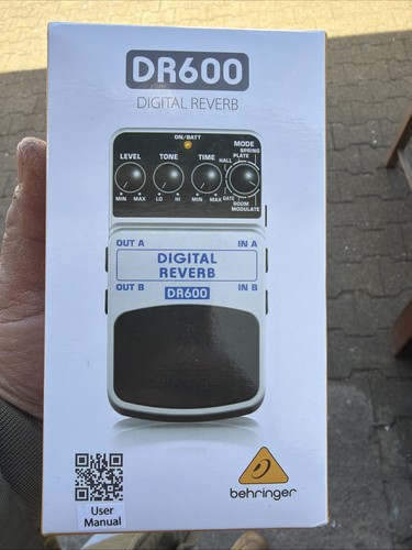 Behringer dr600 digital reverb - digital,
