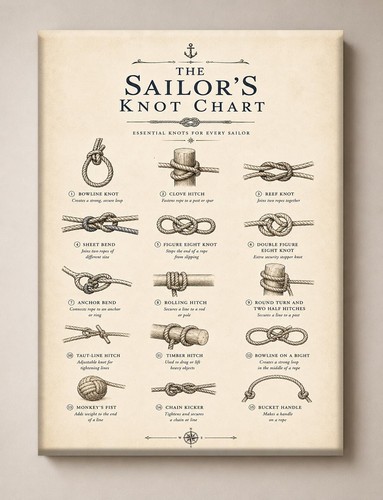 The sailor knot chart - the,