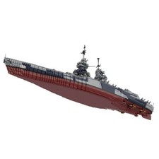 MOC-163300 French Battleship Richelieu Ship Model 10803 Pieces for Ages 11+