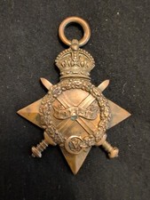 WW1 Medal 12877 Joseph Roper, Standishgate Wigan, South Lancashire Regiment