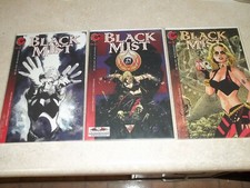 Black Mist #1A, #1B "signed