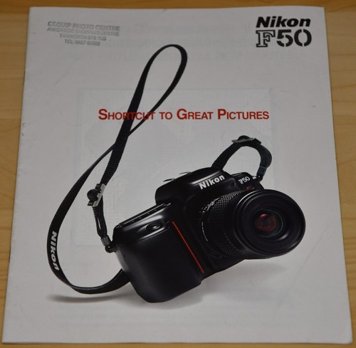 Nikon f50 slr - f50, brochure