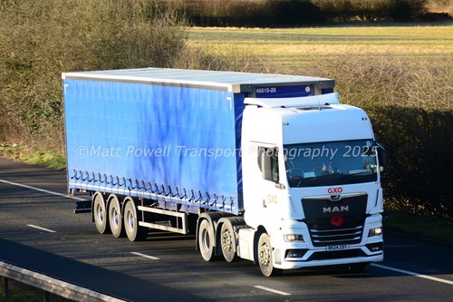 Truck photo 12x8 man - -,