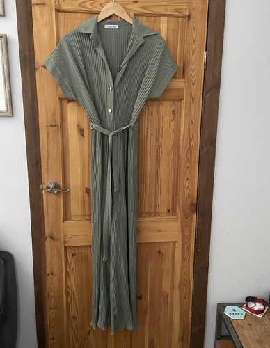 Punto moda one green - z-one, pleated