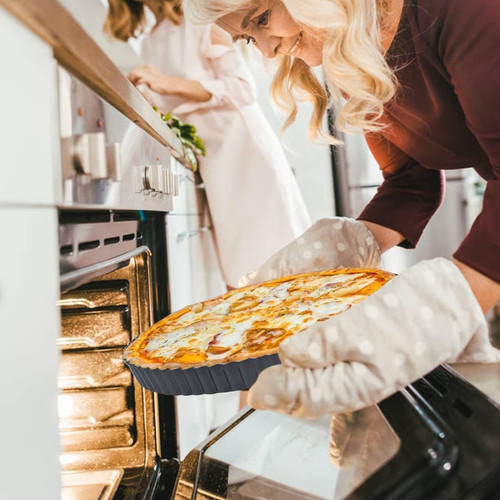 Inch quiche pan - pan, fluted