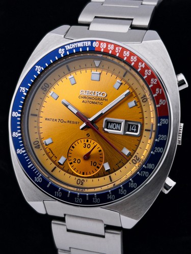 Seiko pogue orange dial - orange,