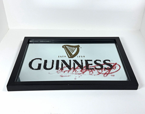 Guinness beer bar pub mirror - guinness,