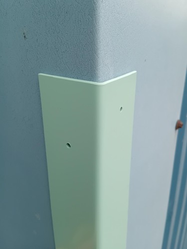 Green pvc upvc corner - green,