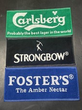 Bar Beer Towels 3 Cotton Mats