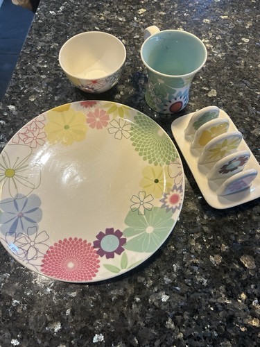 Portmeirion crazy daisy set - daisy,