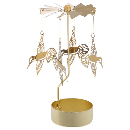 Rotary iron candle stand - iron,