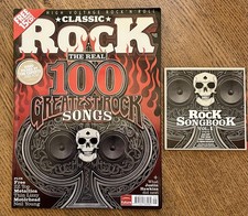 CLASSIC ROCK Magazine + CD #123 - Sept 2008  - The Real 100 Greatest Rock Songs
