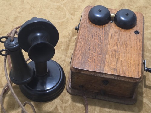 Antique kellogg candlestick - antique,