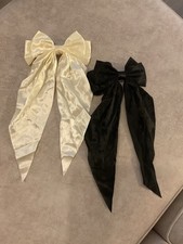 Zara Set Of 2 Satin Hair Bow