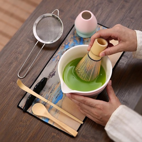 8pcs bamboo matcha - whisk, set