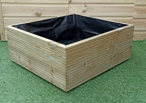 Garden pond raised - sm, water
