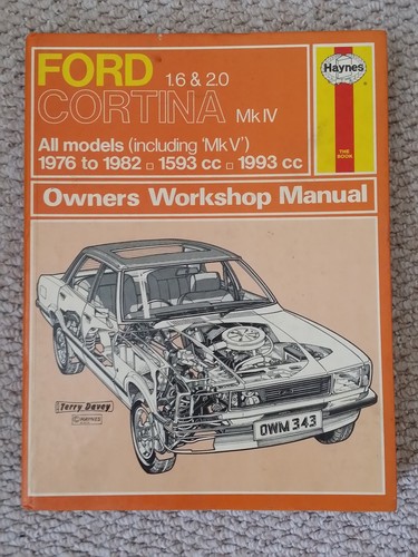 Haynes ford cortina - haynes, mk