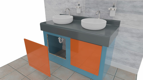 Toilet cubicle washroom single - toilet,