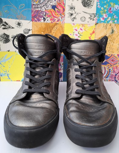 Supra gunmetal black tops - supra,