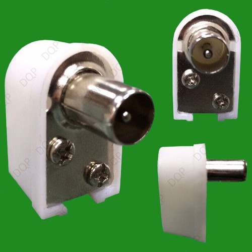 Male right angle coaxial tv - angle,