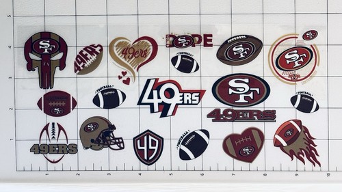 49ers dtf transfer - 49ers, sticker