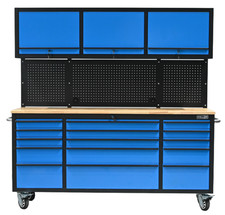 Large steel tool chest - 72″,