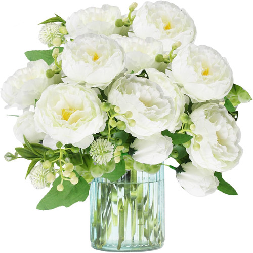 Bunches peony artificial - peony,