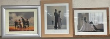 Three Jack Vettriano Prints Framed Beautiful Prints & An Investment Item