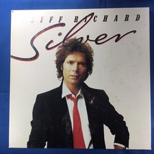 CLIFF RICHARD - Silver - 1983 UK 20-track double LP box And Poster Book