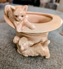 Vintage Sylvac Beige Cat on