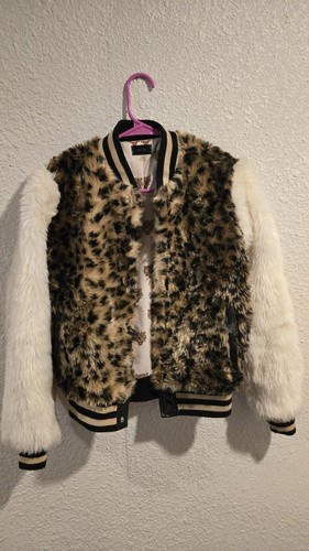 Mother leopard print bomber - print,