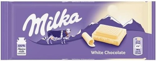 Milka chocolate white - chocolate,