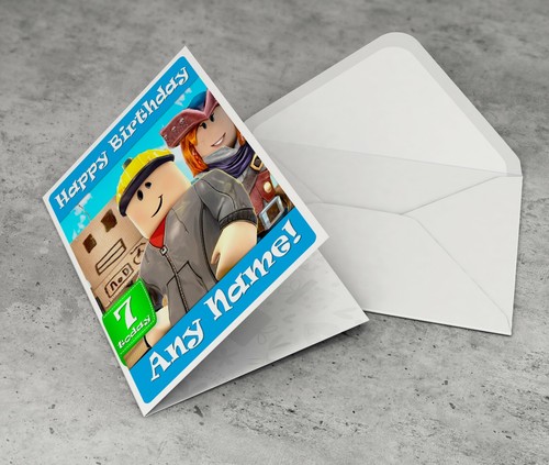 Roblox personalised birthday - roblox,