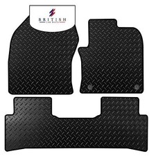 Fits Toyota Prius Hybrid 4th Gen 2015-On Tailored 3mm Heavy Duty Rubber Car Mats