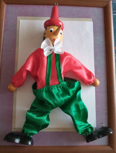Pinocchio wooden marionette - wooden,