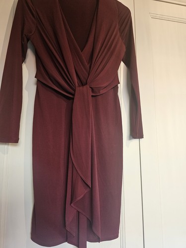Ladies burgundy long sleeve - burgundy,