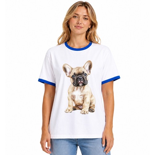 Adorable french bulldog - french, womens