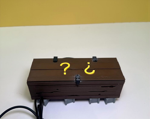 Mystery box replica - box, 3d