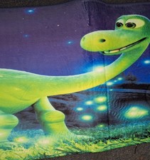 Childs Dinosaur Bedroom Mat, Playful Cartoon Green Dinosaur, 40x120cm