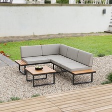 4-7 Seater Corner Sofa Rattan