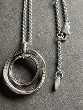 FOSSIL  Silver Tone Triple