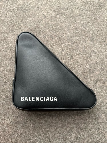 Balenciaga triangle clutch - balenciaga,