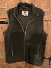 Percussion Scotland Fleece Gilet Green Men's Country Pursuits Size M RRP £31.99