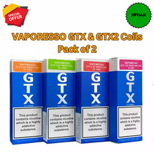 10x VAPORESSO GTX & GTX2 Coils
