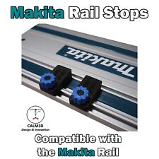 Makita Compatible Guide Rail Limit Stops - Twin Set  -Twist & Lock - INC P&P